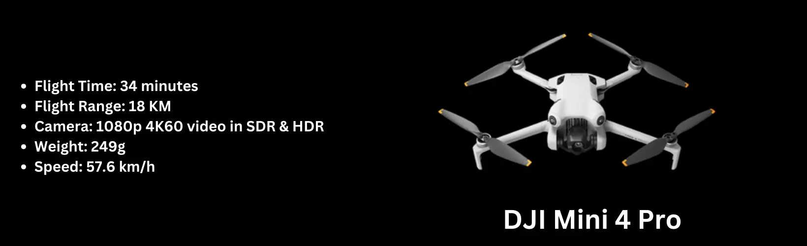 DJI-Mini-4-Pro-specifications