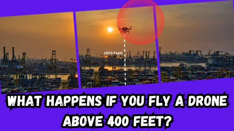 What Happens If You Fly A Drone Above 400 Feet? [Latest Guide-2024]